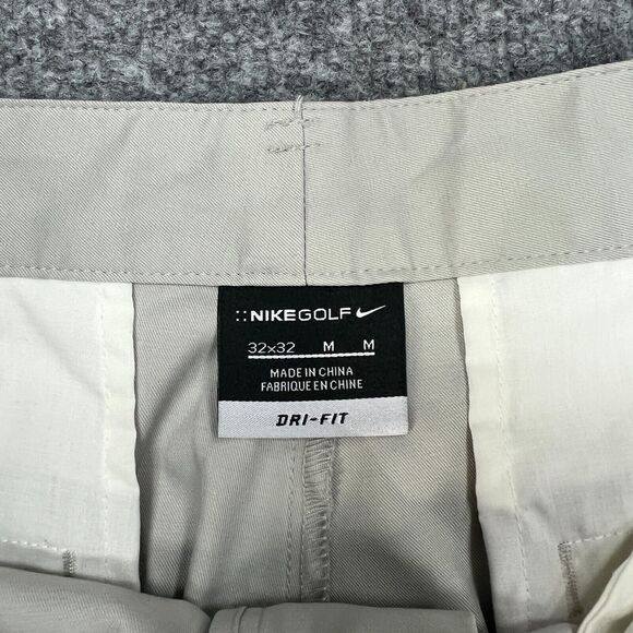 Nike Golf Pants Mens 32x32 Dri Fit Tech Flat Front Straight Leg Stretch Chino - Picture 4 of 14